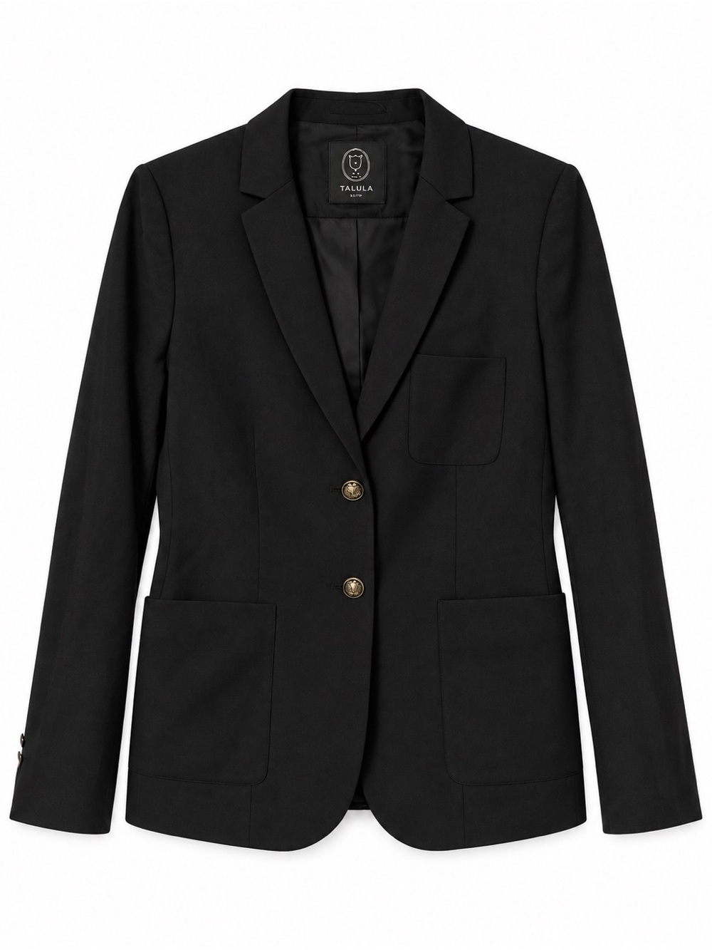Aritzia Talula Wool Blend Exeter Blazer - Black, Size 8